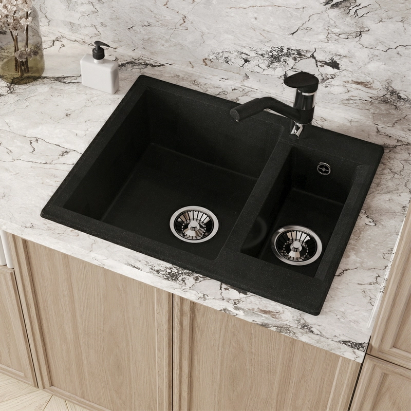 Кухонная мойка Polygran BRIG-620 Цвет Космос