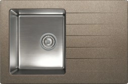 Кухонная мойка Tolero Twist TTS-760 темно-бежевый №823