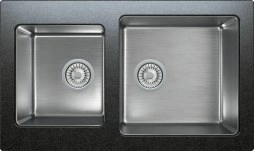 Кухонная мойка Tolero Twist TTS-840 черный №911