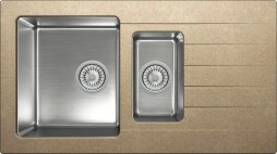 Кухонная мойка Tolero Twist TTS-890K бежевый №101