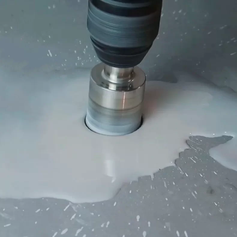 Сверление отверстия в мойке